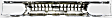 Grille, Chrome Shell with Painted Silver Insert, 6 Cyl., 3.3L Engine