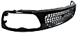 Grille Assembly, Painted Black Shell with Chrome Insert