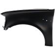 Front, Driver Side Fender, Without Wheel Opening Molding Holes