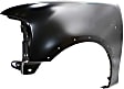 Front, Driver Side Fender, With Wheel Opening Molding Holes