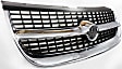 Grille Assembly, Chrome Shell with Painted Black Insert