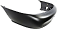 Rear Primed Bumper Cover, Sedan
