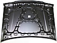 Hood, Steel, Primed, 4 Cyl., 2.0L Engine