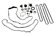2010 Cadillac SRX - Timing Chain Kit, FWD, 6 Cyl 3.0L, GM Original Equipment Series