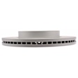 2022 GMC Yukon - Front, Driver or Passenger Side Brake Disc, Plain Surface, 6 Lugs, 342.9 mm, Except 6 Piston Brembo Calipers, 5.3L 8Cyl, Advantage Series