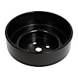 19418445 GM Original Equipment Series Water Pump Pulley - Black, Steel, Sold Individually