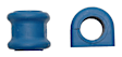 1999 Dodge Ram 2500 - Front To Frame Sway Bar Bushing, 32mm Sway Bar Dia., Set of 2, Professional Series