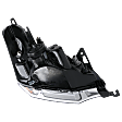 2008-2011 Ford Focus - Driver Side Headlight, with Bulb, Halogen, Clear Lens, 4 Cyl., 2.0L Engine, CAPA Certified
