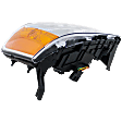 2012 GMC Sierra 1500 - Passenger Side Halogen Headlight, With bulb(s), OE Replacement
