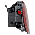 2008 Honda Odyssey - Driver Side, Outer Halogen Tail Light, Without bulb(s), Mounts on Body, OE Replacement