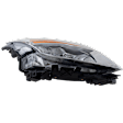 Passenger Side Headlight, with Bulb, Halogen, Clear Lens