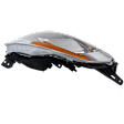Passenger Side Headlight, with Bulb, Halogen, Clear Lens