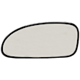 Driver Side Mirror Glass, Non-Heated, No Blind Spot Feature