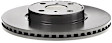 09.A535.11 Front, Driver or Passenger Side Brake Disc, Coated, Plain Surface, Vented, 4 Lugs, 275 mm, 1.5L, 4Cyl, PRIME Series
