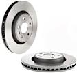 09.N236.21 Front Brake Disc, Plain Surface, Vented, 6 Lugs, 350 mm, Premium UV Coated Series