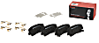 P30108 Front PRIME Series Low-Metallic Brake Pad Set