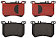 P50111N Front NAO Series Ceramic Brake Pad Set