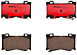 P56089N Front NAO Series Ceramic Brake Pad Set