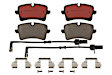 2017 Audi A6 Quattro - Rear Ceramic Brake Pad Set, NAO Series