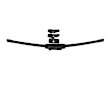 19OE ICON Series Wiper Blade, Frameless 19 in.