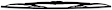 40721 MicroEdge Series Wiper Blade, Framed 21 in.