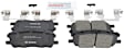 BC1005 Front Quietcast Premium Series Ceramic Brake Pad Set