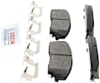 2019 Chrysler 300 - Front Ceramic Brake Pad Set, 3.6L 6Cyl, RWD, Quietcast Premium Series