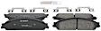 BC1070 Front Quietcast Premium Series Ceramic Brake Pad Set