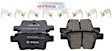 Rear Quietcast Premium Series Ceramic Brake Pad Set