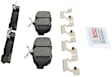 BC1082 Rear Quietcast Premium Series Ceramic Brake Pad Set