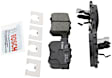 Rear Quietcast Premium Series Ceramic Brake Pad Set