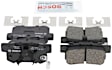 Rear Quietcast Premium Series Ceramic Brake Pad Set