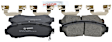 BC1089 Front Quietcast Premium Series Ceramic Brake Pad Set