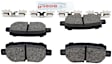 BC1090 Rear Quietcast Premium Series Ceramic Brake Pad Set