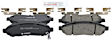 BC1094 Front Quietcast Premium Series Ceramic Brake Pad Set