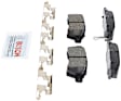 2011 Nissan Frontier - Rear Ceramic Brake Pad Set, 4.0L 6Cyl, Quietcast Premium Series
