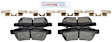 2011 Nissan Frontier - Rear Ceramic Brake Pad Set, 4.0L 6Cyl, Quietcast Premium Series