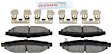 BC1114 Rear Quietcast Premium Series Ceramic Brake Pad Set