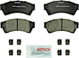 2008 Ford Fusion - Front Ceramic Brake Pad Set, Quietcast Premium Series