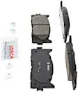 2007 Toyota Camry - Front Ceramic Brake Pad Set, Without Spreading Fingers Pad Clips, Quietcast Premium Series