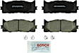 2007 Toyota Camry - Front Ceramic Brake Pad Set, Without Spreading Fingers Pad Clips, Quietcast Premium Series