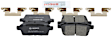 BC1259 Rear Quietcast Premium Series Ceramic Brake Pad Set