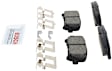 2012 Honda Odyssey - Rear Ceramic Brake Pad Set, Quietcast Premium Series