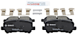 2012 Honda Odyssey - Rear Ceramic Brake Pad Set, Quietcast Premium Series