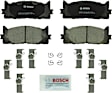 BC1293 Front QuietCast Series Ceramic Brake Pad Set