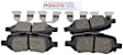 BC1402 Rear Quietcast Premium Series Ceramic Brake Pad Set