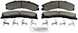 BC1411 Quietcast Premium Series Ceramic Brake Pad Set