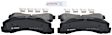 BC1414 Front Quietcast Premium Series Ceramic Brake Pad Set