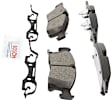 BC1455 Front Quietcast Premium Series Ceramic Brake Pad Set