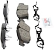BC1455 Front Quietcast Premium Series Ceramic Brake Pad Set